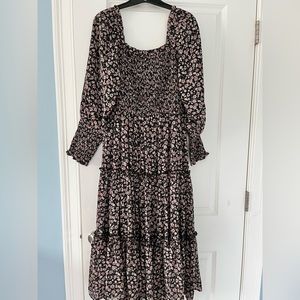 Ivy City black floral dress